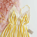 Citrus Romper in Lemon: Alternate View #3