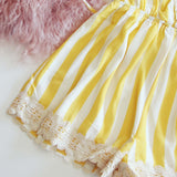 Citrus Romper in Lemon: Alternate View #4