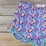 Cloud Break Native Shorts in Sky: Alternate View #2