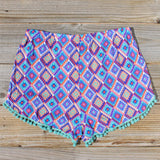 Cloud Break Native Shorts in Sky: Alternate View #3