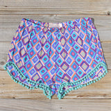 Cloud Break Native Shorts in Sky: Alternate View #1