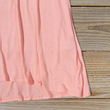 Cloudy Valley Tee in Peach: Alternate View #3