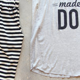 Coffee Made Me Tee: Alternate View #3