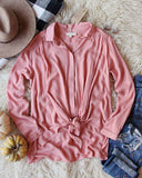 Colorado Tie Top in Pink: Alternate View #1