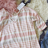 Comfy Stripe Tee: Alternate View #2