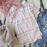 Comfy Stripe Tee: Alternate View #1