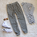 Cool Girl Joggers in Sage: Alternate View #5