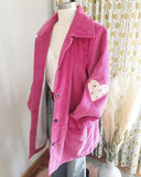 Vintage Corduroy Heart Coat: Alternate View #3