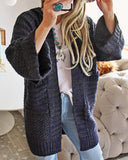 Cosmic Hooded Knit Sweater: Alternate View #1