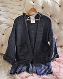 Cosmic Hooded Knit Sweater: Alternate View #2