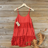 Coyote Sands Dress in Rust: Alternate View #4