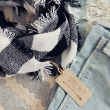 Cozy Buffalo Scarf: Alternate View #2