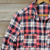 Cozy Cabin Plaid Blouse: Alternate View #2