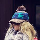 The Snowday Knit Hat: Alternate View #2