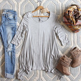 Everyday Heathered Tee: Alternate View #1