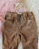 Corduroy Cozy Lace-Up Pants: Alternate View #2