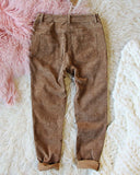 Corduroy Cozy Lace-Up Pants: Alternate View #3