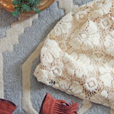 Cozy Lace Beanie: Alternate View #2