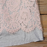 The Cozy Lace Tank: Alternate View #3