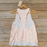The Cozy Lace Tank: Alternate View #1