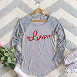 Cozy Love Tee: Alternate View #2