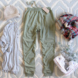 Cozy Sage Joggers: Alternate View #4