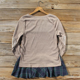 Cozy Tartan Sweatshirt: Alternate View #4