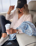 Cozy Tie Thermal in Cream: Alternate View #5