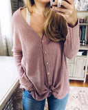 Cozy Tie Thermal in Mauve: Alternate View #5