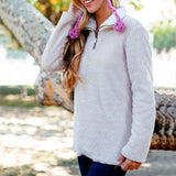 Cozy Timbers Pullover Jacket: Alternate View #1