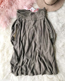 Cozy Thermal Dress in Brown: Alternate View #4