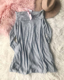 Cozy Thermal Dress in Gray: Alternate View #4