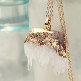 Crystal Aura Necklace: Alternate View #1