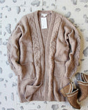 Cuddling Cozy Cardigan: Alternate View #1