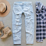 Cut & Fray Boyfriend Jean: Alternate View #1