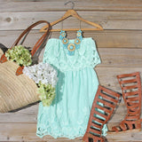 Coyote Lace Dress in Mint: Alternate View #5
