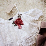 Daines Top in White: Alternate View #2