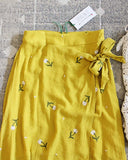 Daisy Wrap Skirt: Alternate View #2