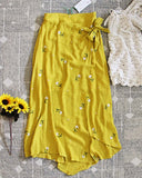 Daisy Wrap Skirt: Alternate View #1
