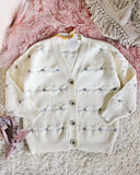 Daisy Chain Sweater in Cream: Alternate View #3