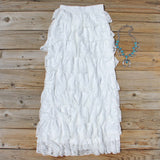 Dakota Lace Maxi Skirt: Alternate View #4