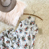 Dandelion Dreams Maxi Dress: Alternate View #1