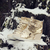 Dasher Sparkling Booties: Alternate View #1