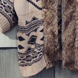 Sleepy November Fur Sweater: Alternate View #3