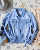 Denim & Tie Jacket: Alternate View #1