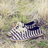 Desert Stripe Espadrilles: Alternate View #1