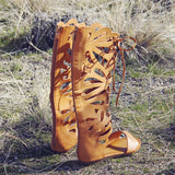 Desert Feather Sandals: Alternate View #3