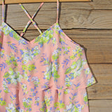 The Desert Flora Dress in Pink: Alternate View #2