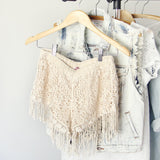 Soft Light Lace Shorts: Alternate View #1