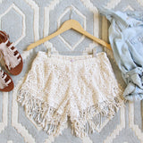 Soft Light Lace Shorts: Alternate View #2
